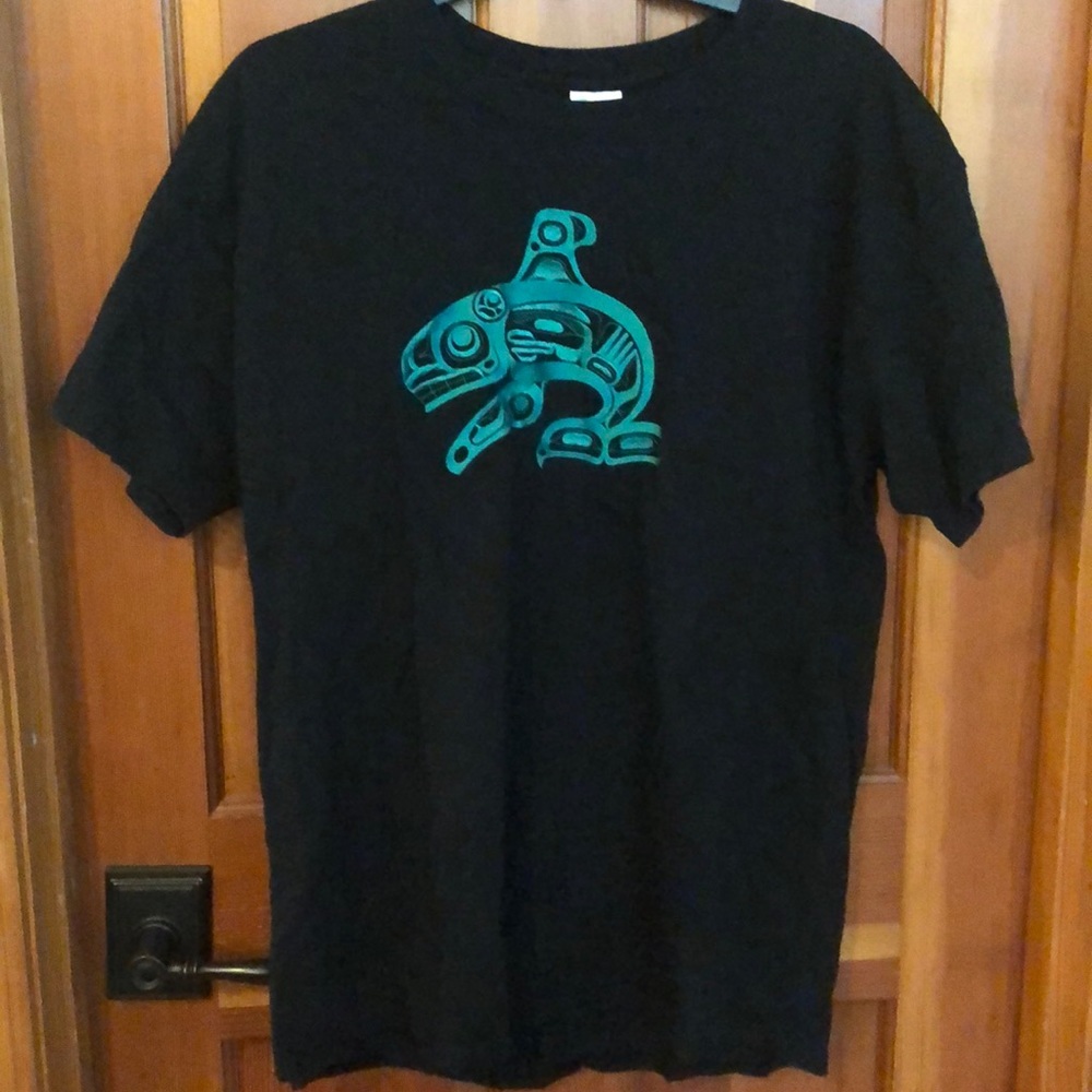Embroidered Whale Tee